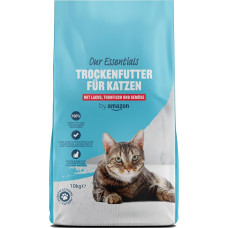 by Amazon Sausas kačių maistas su lašiša, tunu ir daržovėmis, 10 kg