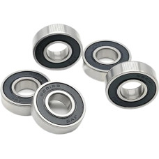 6001-2RS guolis 12 x 28 x 8 mm 4 vnt. Dviračių rėmo posūkio remonto dalys 6001 2RS rutulinis guolis 6001-2RS