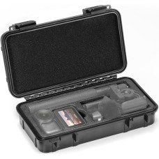 AMAZEAR DJI Osmo Nano priedų dėklas - kietas apsauginis dėklas, pagamintas iš EVA + ABS, atsparus vandeniui, skirtas keliauti ir lengvai nešiotis, standartinis komplektas ir priedai - juodas