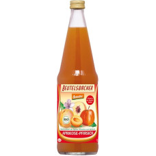 Beutelsbacher Organic Apricot Peach Direct Juice (6 x 0.70 L)