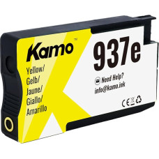 kamo 937e 937XL (1 pakuotė) Geltonos spalvos spausdintuvo kasetės, suderinamos su HP 937e 937-, skirtos 