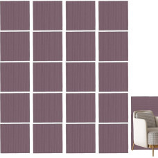 Schaumstofftapete für Schlafzimmer, Wanddekoration, Schaumstoff, 20 Stück, Ziegelstein-Wandpaneel, wasserdichte selbstklebende Haushaltsgeräte, strukturierte Wanddekoration, Dekolleté