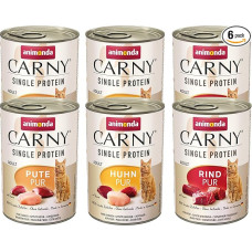 animonda Carny Single Protein Adult Cat Food, drėgnas, skirtas katėms.