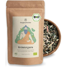 teegeschwister® Herbal Guru Organic Tea | Basic Herbal Tea | Palaidos dilgėlių arbatos su bazės formavimo žolelėmis | Be pridėtinių skonių | Be cukraus | 75 g