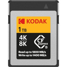 Kodak CFexpress EKMCFX1TK B tipo 1TB atminties kortelė 1800MBps skaitymo ir 1400MBps rašymo sparta