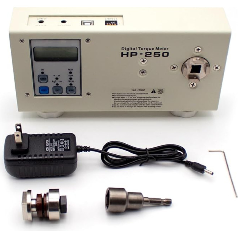 -250 Digitaler Drehmomentprüfer, Industrie-Schraubendreher, Drehmomentmesser, 250 kg, Genauigkeit ± 0,5% FS,Verbessern Sie die Effizienz