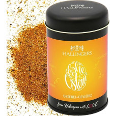 Hallingers Velykinių kiaušinių prieskoniai Linksmų Velykų - velykinės dovanos velykiniams krepšeliams, prieskonių mišinys velykiniams kiaušiniams ir omletui (skardinė) - Motinos dienos dovana ir dovanų idėjos tėvo dienai |