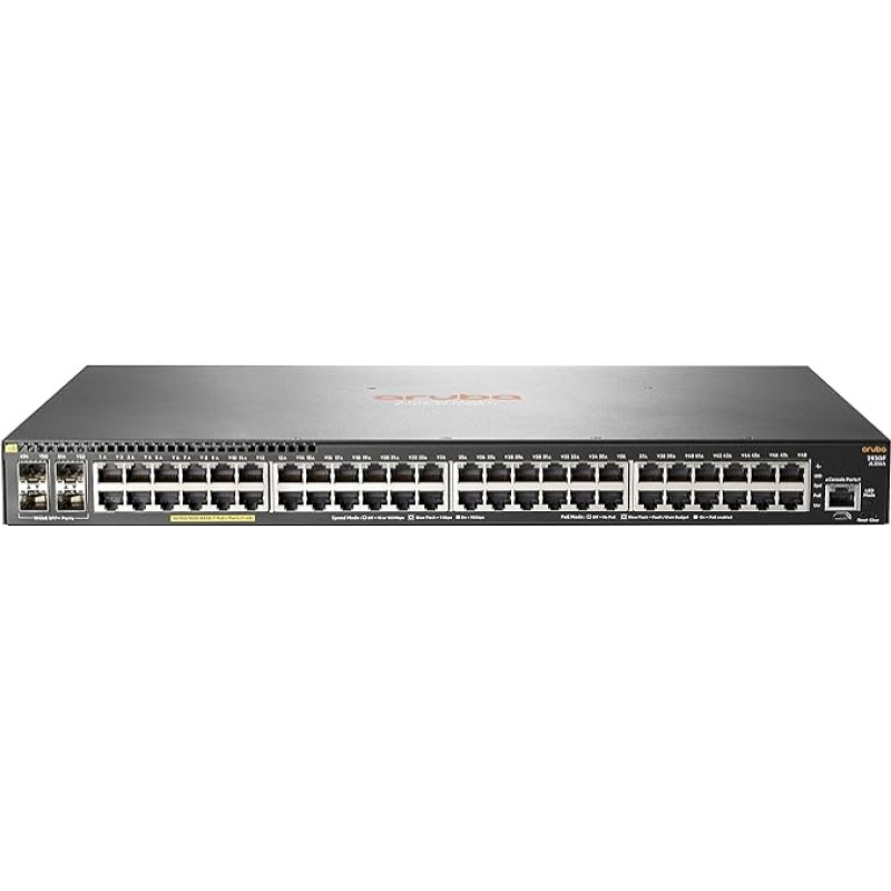 HP JL256A#ABB E Aruba 2930F 48G PoE+ 4SFP+ komutatorius