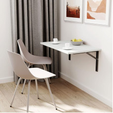 100 x 55 cm | Sulankstomas sieninis stalas, virtuvės stalas, vaikiškas stalas, šviesiai pilka