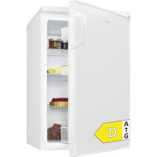 Bomann Fridge without Freezer | Energy Class D | 85 cm | Quiet 39 dB | 3 Shelves | Door Hinge Changeable | 133 L | Small Fridge with Vegetable Compartment | Standard Fridge | VS 2195.1 White