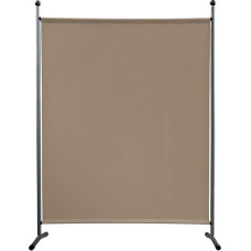 QUICK STAR Ekranas 150 x 190 cm Audinys Kambarių dalytuvas Didelis sodo pertvarų dalytuvas Balkono privatumo ekranas Smėlio spalvos