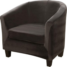 LiveGo Armchair Cover, Stretch Velvet Armchair Protector, Elastic Armchair Cover Armchair Cover for Chair Club Chair Cover Cocktail Chair Protective Covers Tullsta Chair Sofa Cover Machine Washable