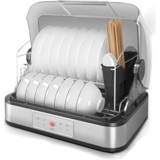 Kompaktiška mini indų džiovyklė, skirta indaplovėms, jutikliniu valdymu valyti, sterilizuoti, džiovinti ir laikyti visus indus, dubenėlius ir puodelius (tik sausai)