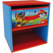Fun House 712533 PAW Patrol Children's Bedside Table with Drawer MDF Wood/Blue non-woven fabric 33 x 30 x 36 cm
