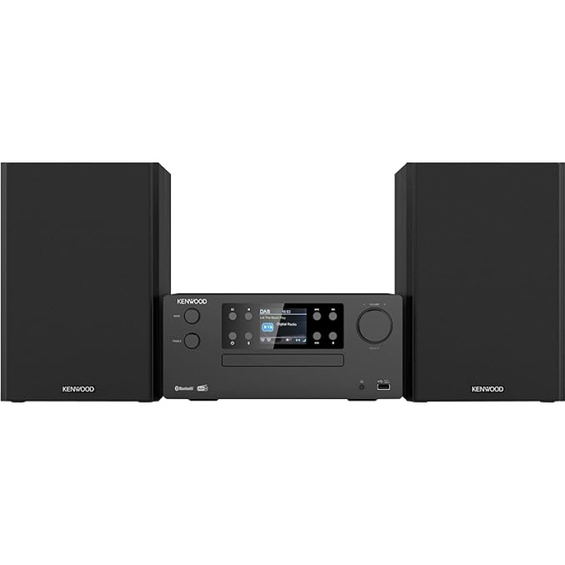 KENWOOD M-925DAB-B Micro Hi-Fi sistema su DAB+, CD, USB, 