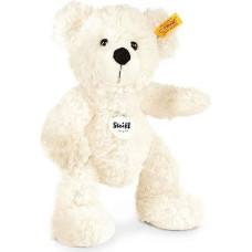 Steiff Kuscheltier Lotte Teddybär, Süßes Stofftier mit Kunststoffaugen, Kinder, Jungen & Mädchen, Plüschtier 28 cm, Weiß, 111310