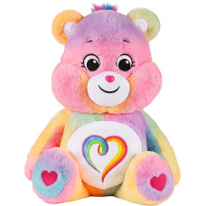 Care Bears 22067 24 Inch Jumbo Plush Togetherness Bear, Collectable Cute Plush Toy, Giant Teddy Bear, Cuddly Toys for Children, Soft Toys for Girls, Big Teddy Suitable for Girls and Boys 4 Years +