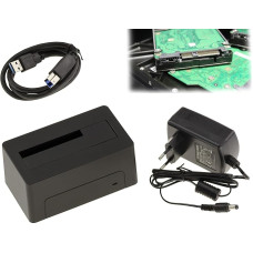 KALEA-INFORMATIQUE Dockingstation für SAS-Laufwerk USB3.0 5G-Verbindung, Stromversorgung 12V 2A. 18TB Support - USB Serial Attached SCSI SAS HDD Dock.