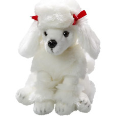 Carl Dick Poodle Sitting White Dog Plush Toy Cuddly Toy Approx. 28 cm 3501