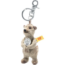 Steiff Timon Lion King Pendant Disney Timon 10 cm Collector's Item Not a Toy Washable Dark Beige (355769), Dark Beige