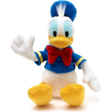 Disney Store Donald Duck Small Cuddly Toy, 32 cm / 12 inches, Cuddly Classic Toy Figure, Traditional Sailor Suit, Suitable for All Ages