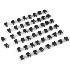 July Gift 50pcs DC Power Jack/Plug, 5.5mm x 2.1mm DC Power Barrel Jack Adapter Breadboard Compatible for Ardunio