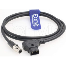 Eonvic D-Tap Male to Mini XLR Cable 4 Pin for VFM 5.6