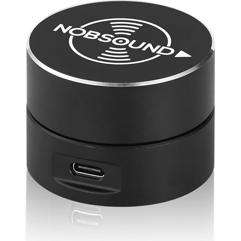 Nobsound DV-01 - USB Volume Control for PC with Windows, Mac, Android, iOS - Mini Format, Mute Switch, Breathing Light