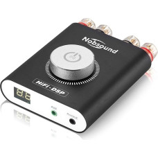 Nobsound NS-20G Mini Digital Power Amplifier Bluetooth Hi-Fi Stereo Amplifier 100 W + 100 W with Power Supply (Black)