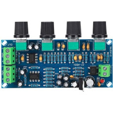 Preamp Tone Board Single Power Supply Electric Preamp with Fever Quality Electronic Component for NE5532 Amplifier