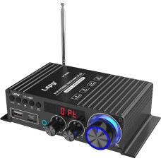 Fasizi LP-A8BT Coaxial Decoding Power Amplifier FM USB SD Lossless Music Player 2x30W High Power Amplificador 5.0 Bluetooth with 5A Power Supply