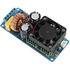 Topiky Digital Power Amplifier, 500W Mono Channel Subwoofer Audio Amplifier Board Class D HiFi Stereo Sound AMP Module for Audio System DIY Speaker