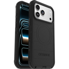OtterBox Defender Series Pro MagSafe Case for iPhone 17 Pro Max, Shockproof, Drop-Proof, Extremely Durable Protective Case, 7X Military Standard Tested, Black, No Retail Packaging