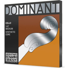 Thomastik 641019 Stygos violončelei Dominant Nylon Core Set 4/4 Medium Chrome