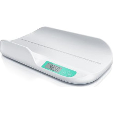 CSL - Skaitmeninės kūdikių svarstyklės - Skaitmeninės vaikiškos svarstyklės - Kūdikių svarstyklės - Gyvūnų svarstyklės - Svėrimo paviršius 56 x 33 cm - Nuo 20 g iki 20 kg - 5 g tikslumas - Kūdikiams gyvūnams - 2,9 colių ekranas - Jutikliniai mygtukai