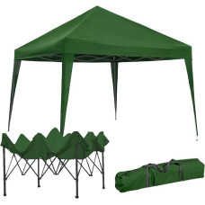 Sulankstoma pavėsinė 3 x 3 m Sulankstoma sulankstoma pavėsinė su krepšiu įvairioms spalvoms Žalia