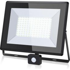 LED Building Spotlight with Motion Sensor 100 Watt 6400K IP65