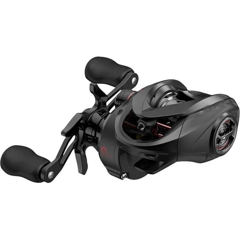 Karpfenrolle Angelrolle 8,4:1 Hochgeschwindwindigkeits Angelrolle Für Barschangeln Baitcastingrolle 5 Kg Max Zugkraft