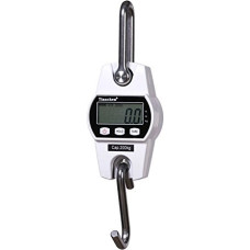 CGOLDENWALL Mini LCD svarstyklės Virtuvės svarstyklės Didelio tikslumo elektroninės svarstyklės Kranų svarstyklės Skaitmeninės pakabinamos svarstyklės CE 200kg balta