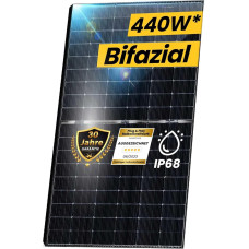 EPP.Solar® 2 x 440 W dvipusio stiklo fotovoltinė saulės baterija