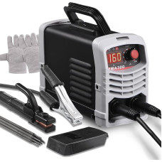 MMA300 Ultra Mini inverterinis suvirinimo aparatas, 300A IGBT elektrodų suvirinimo aparatas, MMA/ARC rankinis suvirinimo aparatas, karšto paleidimo funkcija, kompaktiškas, lengvas, LED ekranas, apsauga nuo perkaitimo