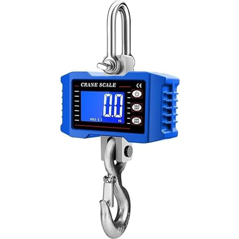 Skaitmeninis rankinis valdymas, valdymas, valdymas, valdymas, LCD ekranas, pramoninis automatinis užraktas-raktas, šviesus, įvairios funkcijos(1000 kg mėlyna)