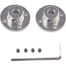 CHACNS flanšinė veleno jungtis su varžtu Išorinis skersmuo 16 mm Vidinis skersmuo 12 mm Flanšinės jungties kištukas 2 vnt.