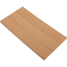 VILLCASE 3 Stück Selbstklebende Korkstreifen 30x5cm Naturlatexfrei Kork Pinnwandstreifen Für Büro Wanddekoration Wiederverwendbar