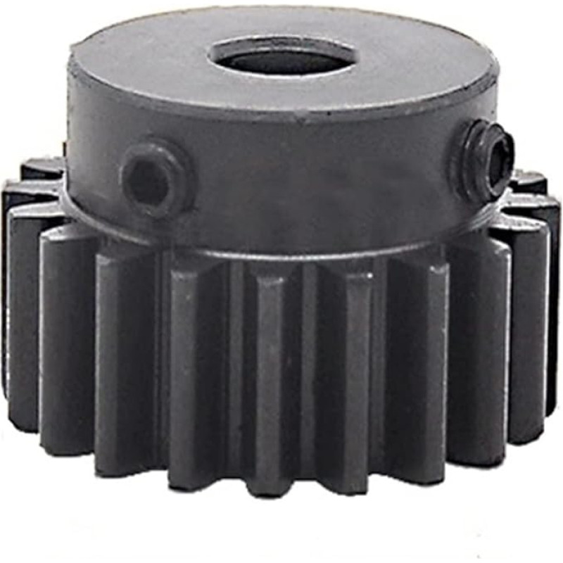 Pavaros kampas 1 gabalas Juodinimas Spur Gear Sprocket 1.5 modulis 20T 22T 24 dantys Spur Gear 1.5M 20 dantų pavara 6 mm 10 mm 14 mm 14 mm 20 mm 20 mm Bore 15 mm plotis Drive Shaft ( Spalva: 12 mm Bore , Dydis: 20 dantų )