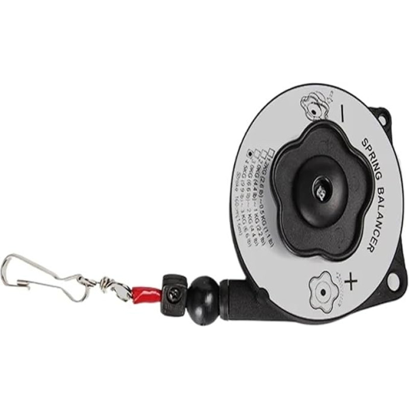 Federausgleicher Industrielle elektriniam įkrovimui Spannung Feder Balancer Schwerkraft kleine Feder Balance hängen Haken Ente Haken DA-0003