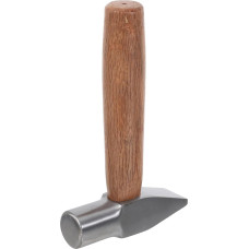 SOLUSTRE Kleiner Entenschnabelhammer mit Holzgriff Kurzer Schmuck und Schreinerhammer Rutschfest Kompakt für Reparaturen Haushalt und Camping