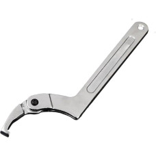 Verstellbarer Vierkantkopfschlüssel Hakenschlüssel für Bolzen Handwerkzeuge geschmiedeter Chrom-Vanadium-Stahl für Stoßdämpfer und mechanische Verwendung (51-121 mm)