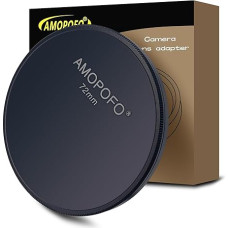 1 komplektas 72 mm metalinis objektyvo dangtelis, suderinamas su visais 72 mm fotoaparato sriegio objektyvais ir fotoaparato priedais (ND, CPL, UV fotoaparato filtras), CNC apdirbtas (priekinis dangtelis + galinis dangtelis)