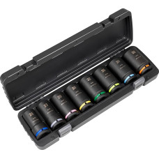 Sealey Premier AK8891M Steckschlüssel-Set, 1,9 cm (3/4 Zoll), Vierkantantrieb, spalvotas, 8 dalių